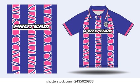 Sports jersey football, race, and runner design mockup for sublimation.
