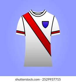 Deportes Jersey Gradiente Ilustración para fútbol, baloncesto, hockey, voleibol, carreras, juego jersey.