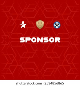 Sports jersey pattern. Football kit motif template design.Vector illustration