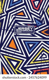 Sports jersey  pattern, racing background vector for camper car wraps and more