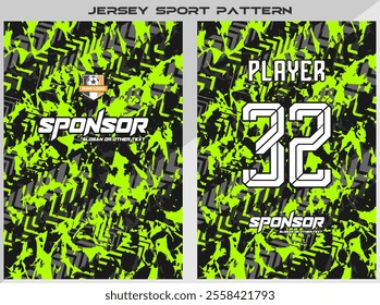 Sports Jersey Shirt design for sublimation company