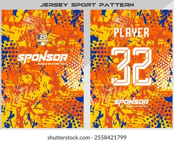 Sports Jersey Shirt design for sublimation company
