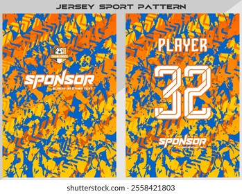 Sports Jersey Shirt design for sublimation company