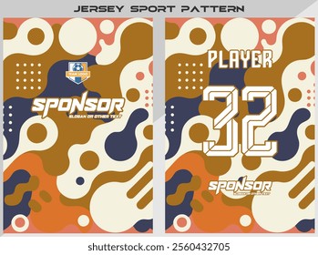 Sports Jersey Shirt design for sublimation company