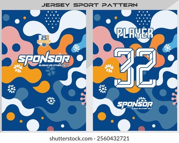 Sports Jersey Shirt design for sublimation company