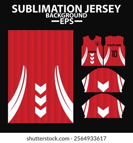 Sports Jersey Template for Football, Soccer, and Sports and Esports, Modern 
 jersey Design with sublimation pattern for jersey