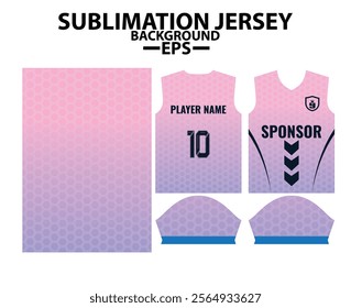 Sports Jersey Template for Football, Soccer, and Sports and Esports, Modern 
 jersey Design with sublimation pattern for jersey