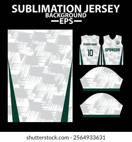 Sports Jersey Template for Football, Soccer, and Sports and Esports, Modern 
 jersey Design with sublimation pattern for jersey