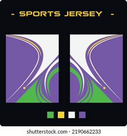 Sports Jersey Template, Soccer Team Jersey,Football Jersey, Minimal Jersey Design with abstract shape, Editable jersey design