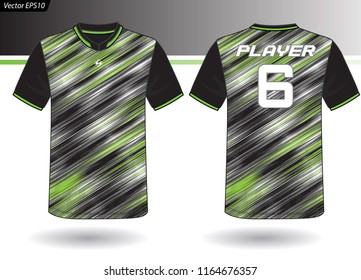 Sports Jersey template for team uniforms