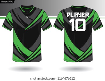 Sports Jersey Template Team Uniforms Stock Vector (Royalty Free ...