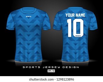 Sports Jersey template for team uniforms