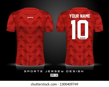 Sports Jersey template for team uniforms