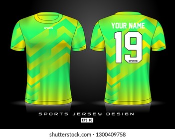 Sports Jersey template for team uniforms