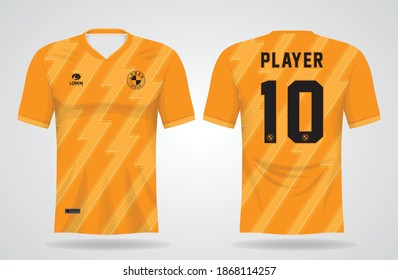 Sports jersey template for team uniforms and Soccer t shirt design