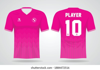Sports jersey template for team uniforms and Soccer t shirt design