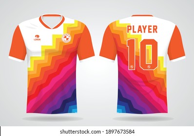 sports jersey template for team uniforms and Soccer t shirt design