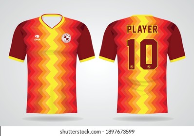 sports jersey template for team uniforms and Soccer t shirt design