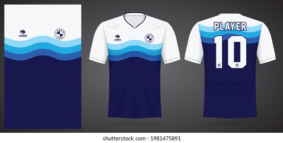 sports jersey template for team uniforms and Soccer t shirt design