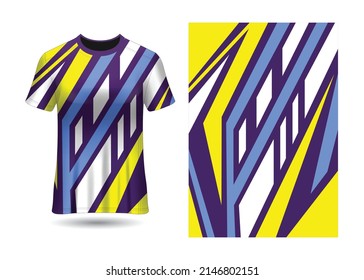 Sports Jersey texture Racing design for racing gaming motocross cycling Vector