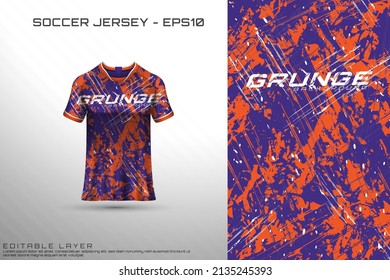 Sports jersey and t-shirt template sports jersey design vector mockup. Sports design for football, racing, gaming jersey. Vector