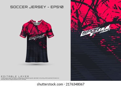 Sports jersey and t-shirt template sports jersey design vector