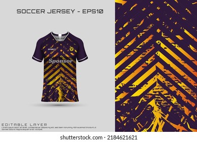 Sports jersey and t-shirt template sports jersey design vector. Sports design for football, racing, gaming jersey. Vector.