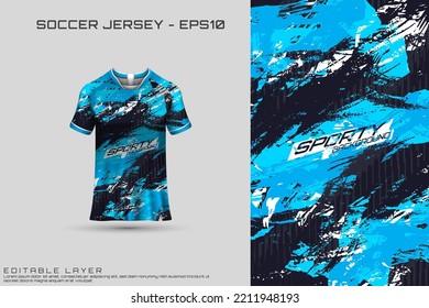 Sports jersey and t-shirt template sports jersey design vector. Sports design for football, racing, gaming jersey. Vector.