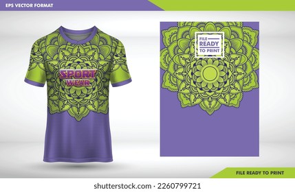 Sports jersey and t-shirt template sports jersey design vector mockup. Sports design for football, racing, gaming jersey. Vector