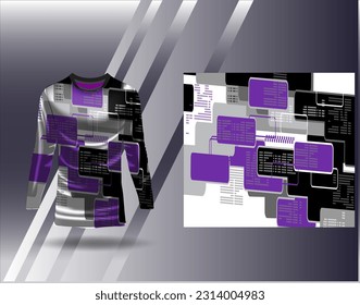 Sports jersey and tshirt template sports design for football racing gaming jersey vector