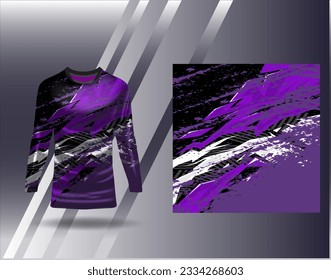 Sports jersey and tshirt template sports design for football racing gaming jersey vector