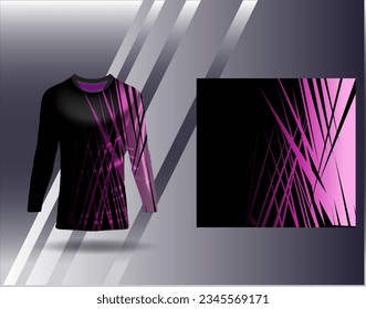 Sports jersey and tshirt template sports design for football racing gaming jersey vector