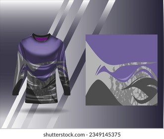 Sports jersey and tshirt template sports design for football racing gaming jersey vector