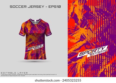 Sports jersey and t-shirt template sports jersey design vector. Sports design for football, racing, gaming jersey. Vector design.