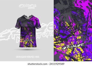 Sports jersey and t-shirt template sports jersey design vector. Sports design for football, racing, gaming jersey. Vector design