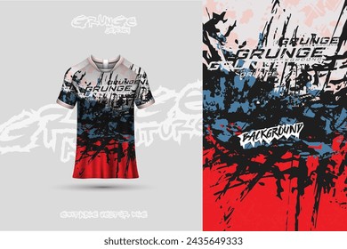 Sports jersey and t-shirt template sports jersey design vector. Sports design for football, racing, gaming jersey. Vector.