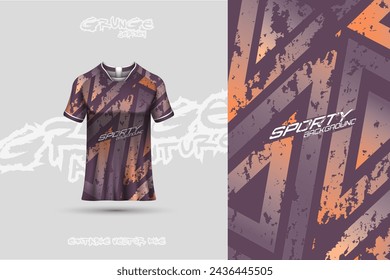 Sports jersey and t-shirt template sports jersey design vector. Sports design for football, racing, gaming jersey. Vector.