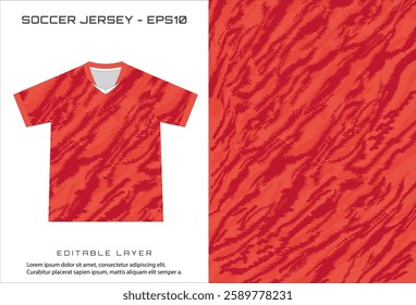 Sports jersey and t-shirt template sports jersey design