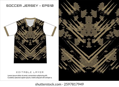 Sports jersey and t-shirt template sports jersey design