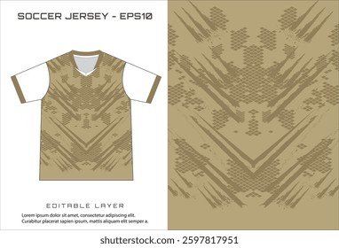 Sports jersey and t-shirt template sports jersey design