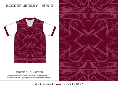 Sports jersey and t-shirt template sports jersey design