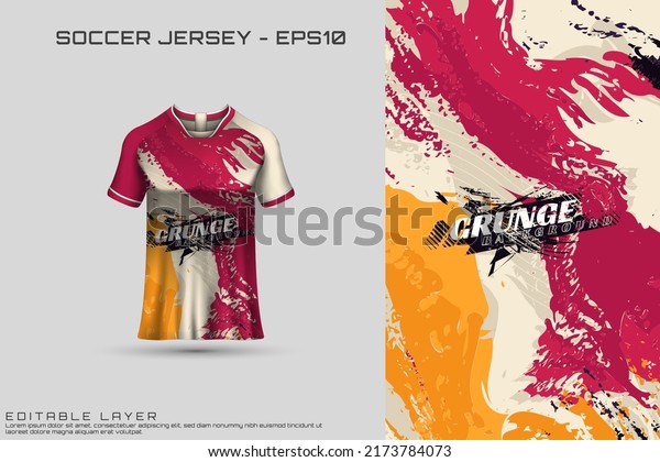 Sports jersey and t-shirt template sports jersey design. Sports