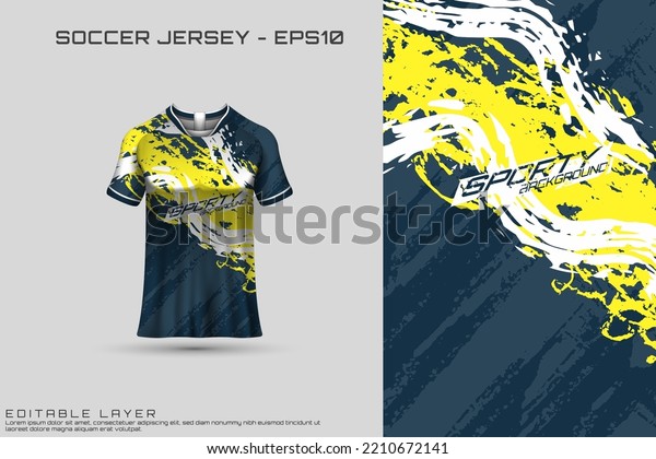 Sports jersey and t-shirt template sports jersey\
design vector. Sports design for football, racing, gaming jersey.\
Vector.