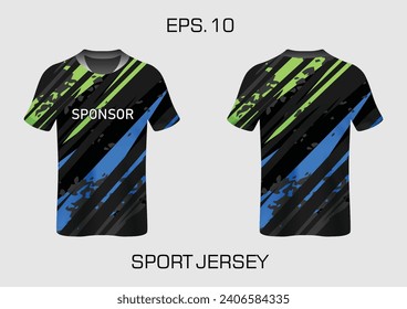 sports jersey t-shirt vector design