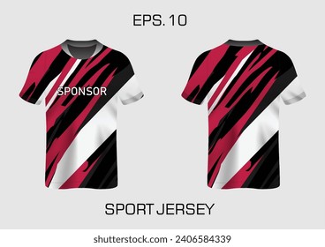 sports jersey t-shirt vector design