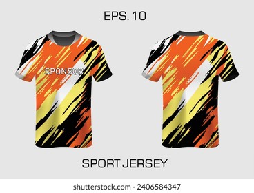 sports jersey t-shirt vector design