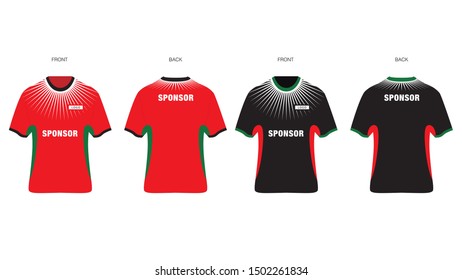 Sports kit design - shirt