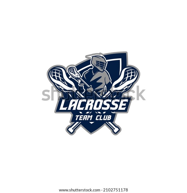 Sports\
Lax Lacrosse Team Club Team Logo Template\
Vector