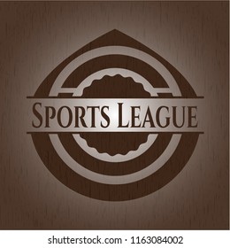 Sports League wooden signboards