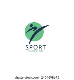 Sports logo design for templates